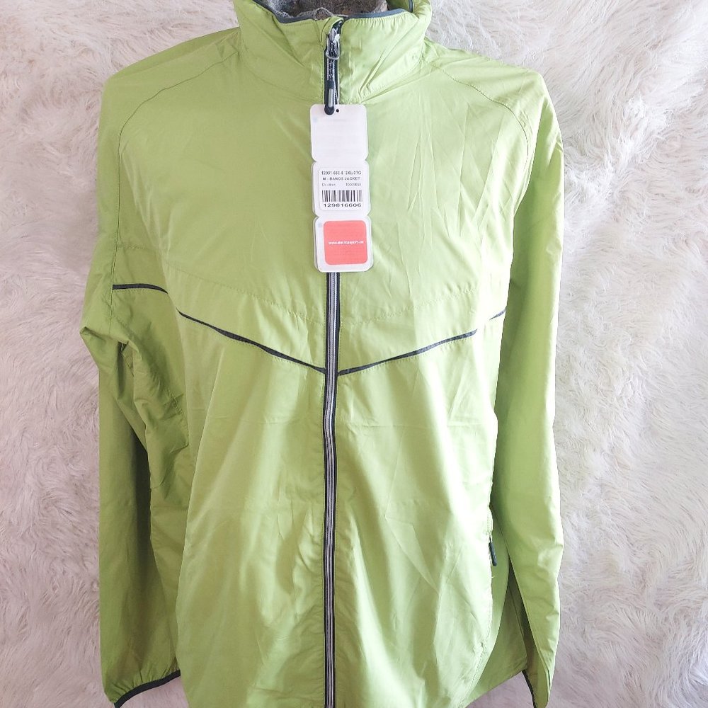 Elevate Sport Men's Green Full Zip Long Sleeves Banos Jacket Size 2XL